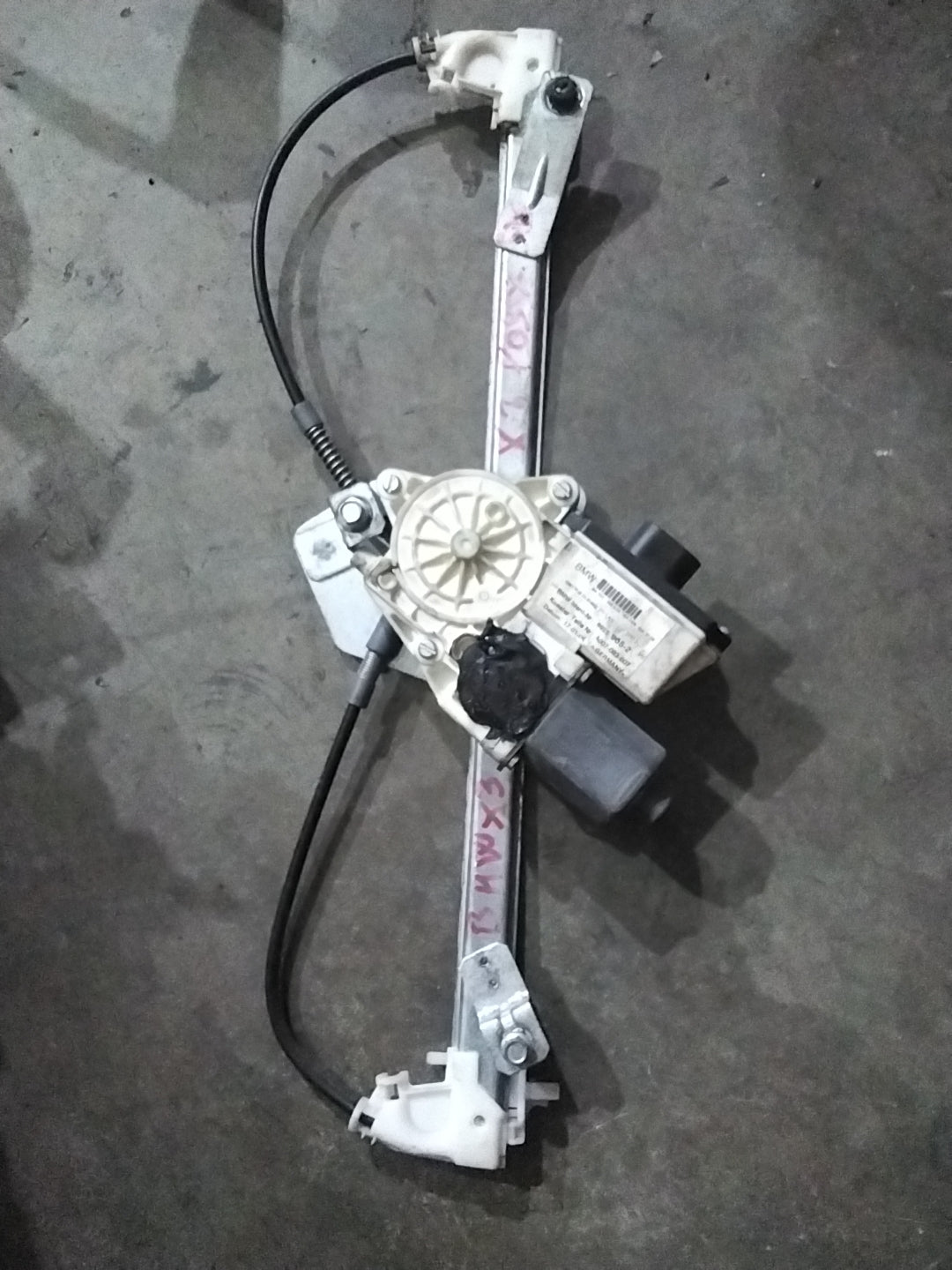 Motorino alzavetro posteriore sinistro bmw X3 codice 59259652