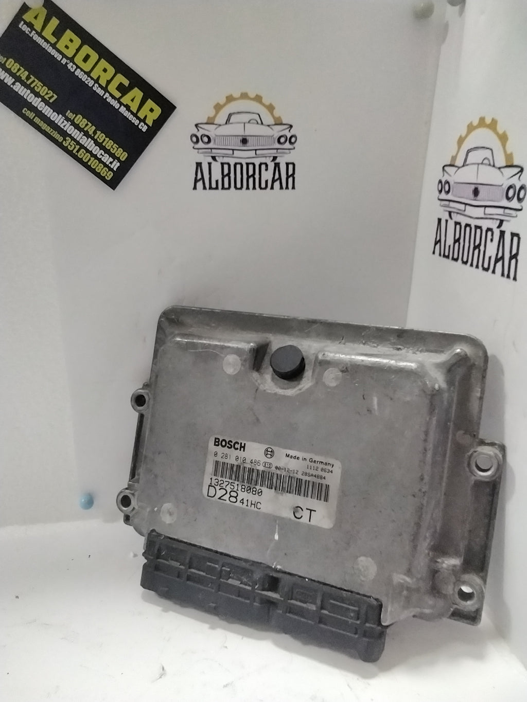 Centralita Motor Fiat Ducato/Peugeot Boxer 2.8jtd código:1327518080