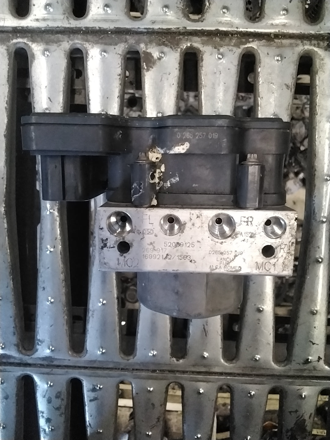 Centralina pompa abs fiat panda 312 codice 0265257019