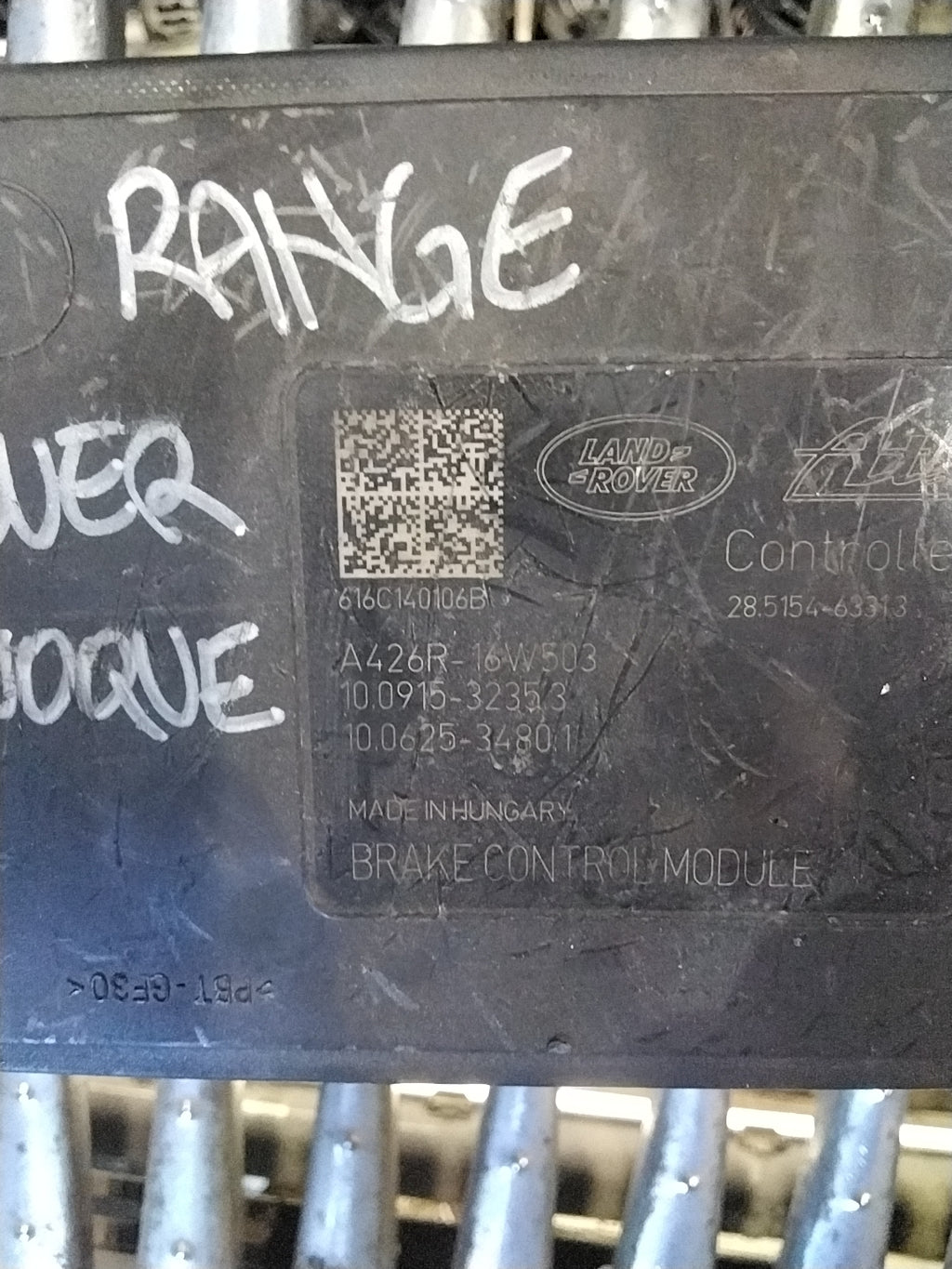 Pompa abs range rover evoque codice A426R16W503