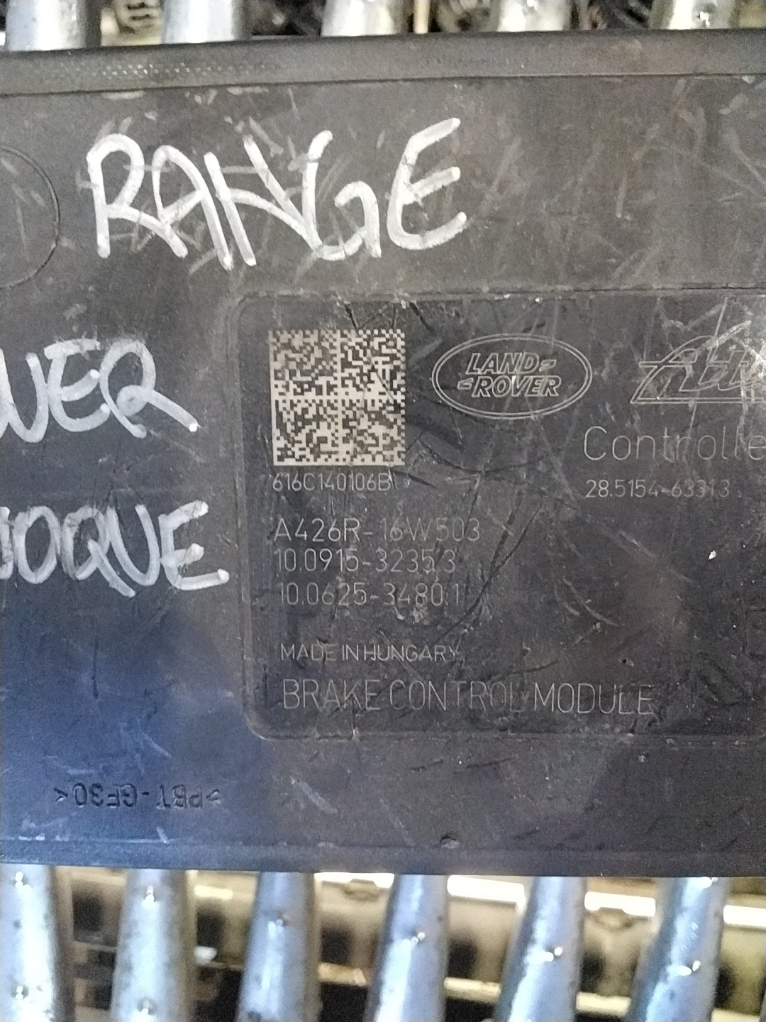 Pompa abs range rover evoque codice A426R16W503