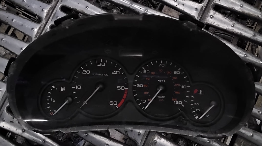 Quadro strumenti contachilometri peugeot 206 codice 9641575380