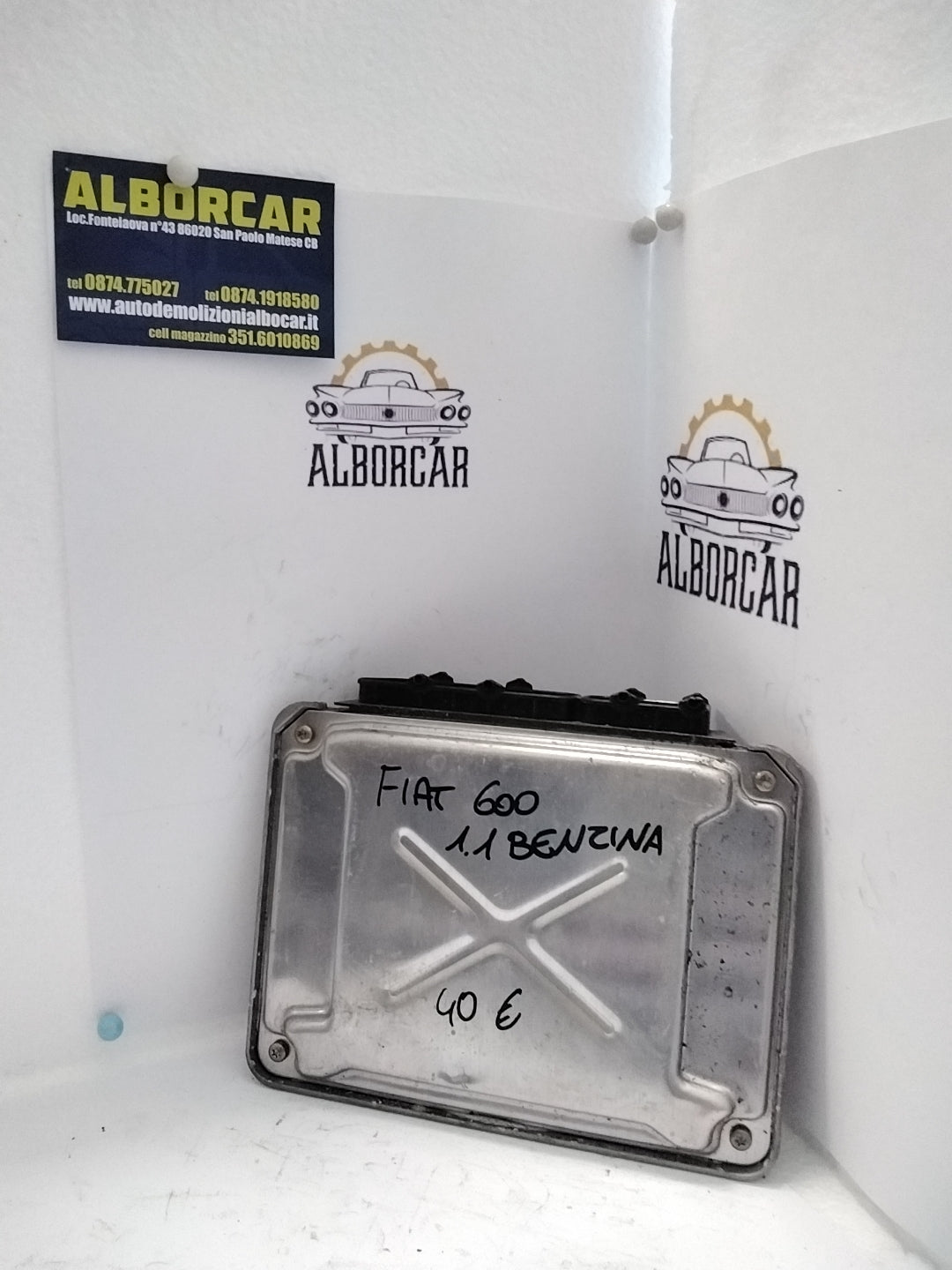 Centralina Motore Fiat 600 1.1Benzina codice:55187372