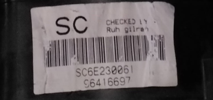 Quadro strumenti contachilometri chevrolet atos codice SC6E230061