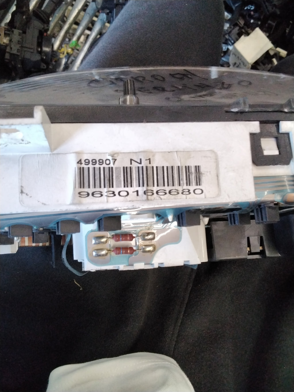 Quadro strumenti contachilometri citroen berlingo codice 9630166680