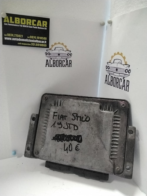 Centralita motor Fiat Stilo 1.9jtd código: 55185364/0281010337