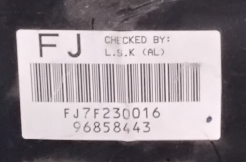Quadro strumenti contachilometri chevrolet captiva codice FH7F230016