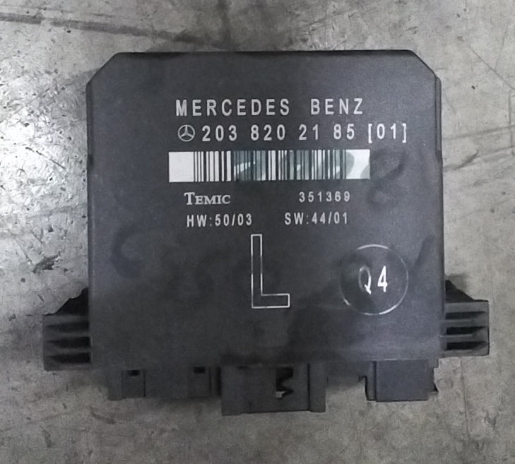 Centralina portiera sinistra mercedes classe C codice 2038202185