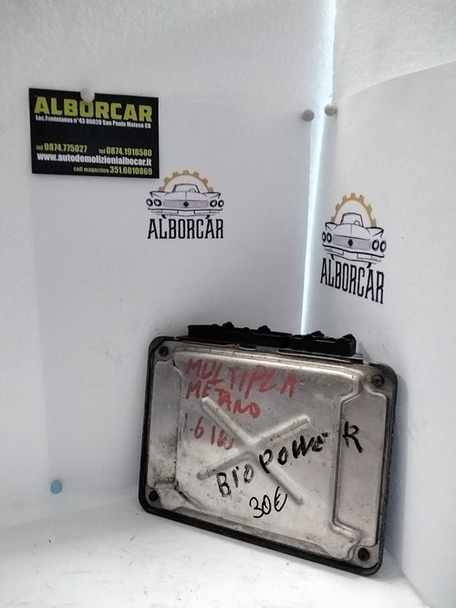 Unidad de control del motor Fiat Multipla 1.6 Gasolina BPower código: 55184487