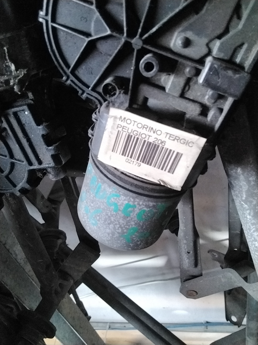 Motorino tergicristallo peugeot 206