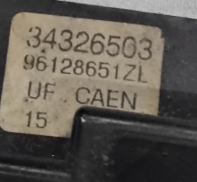 Devioluce peugeot 306 codice 34326503
