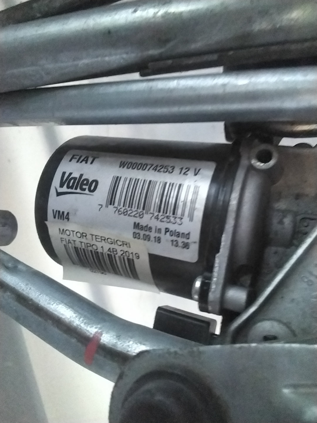 Motorino tergicristallo Fiat tipo