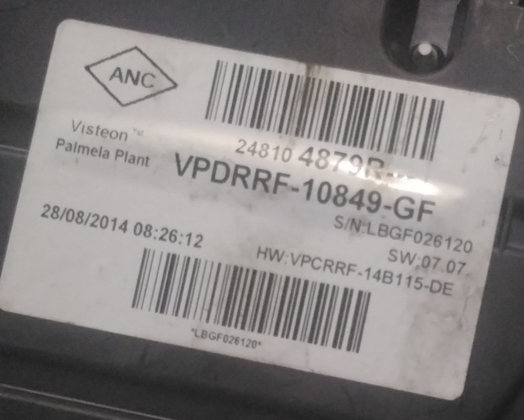 Quadro strumenti contachilometri opel Vivaro codice VPDRRF10849GF