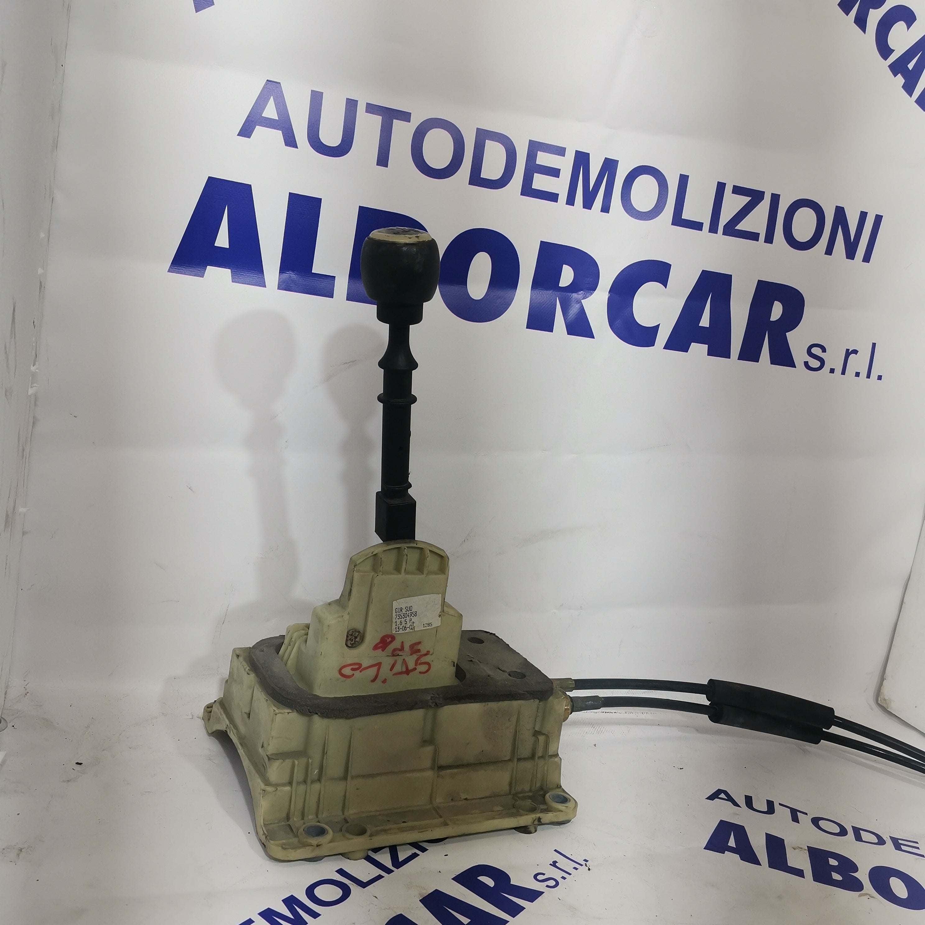 Gear lever Fiat Stilo 1.6 Petrol 5-door year 2001 76kw code: 735304958 (sf4)
