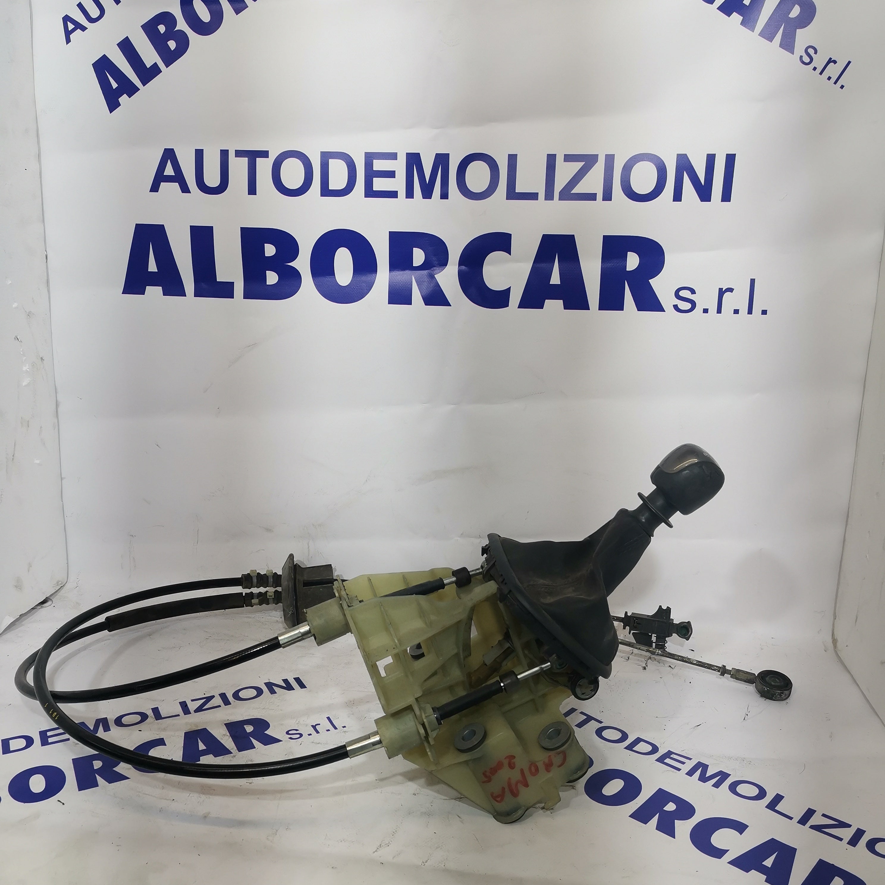 Gear lever with cables Fiat Croma 1.9 MTJ year: 2005 part number: 55348262 (sf4)