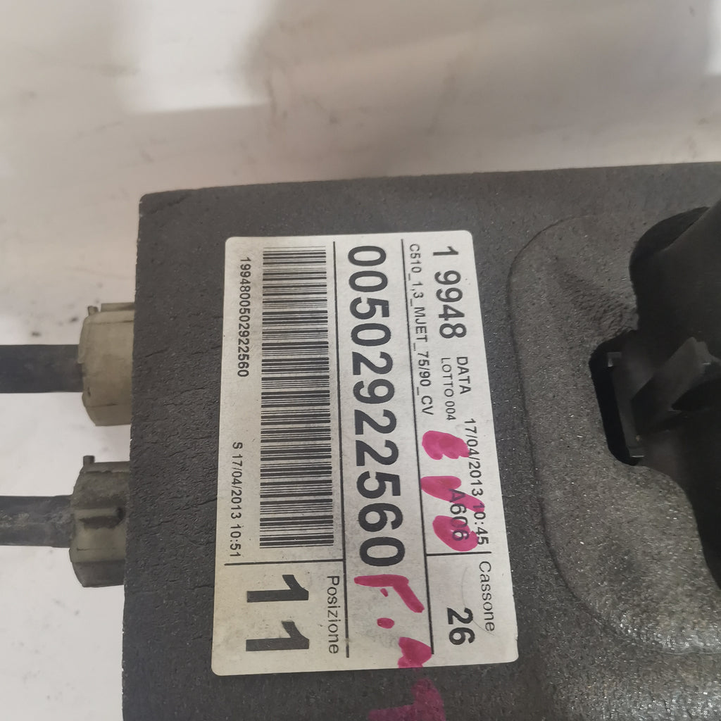 Gear lever Fiat Punto Evo 1.3 multijet year: 2013 with code: 00502922560 (sf4)