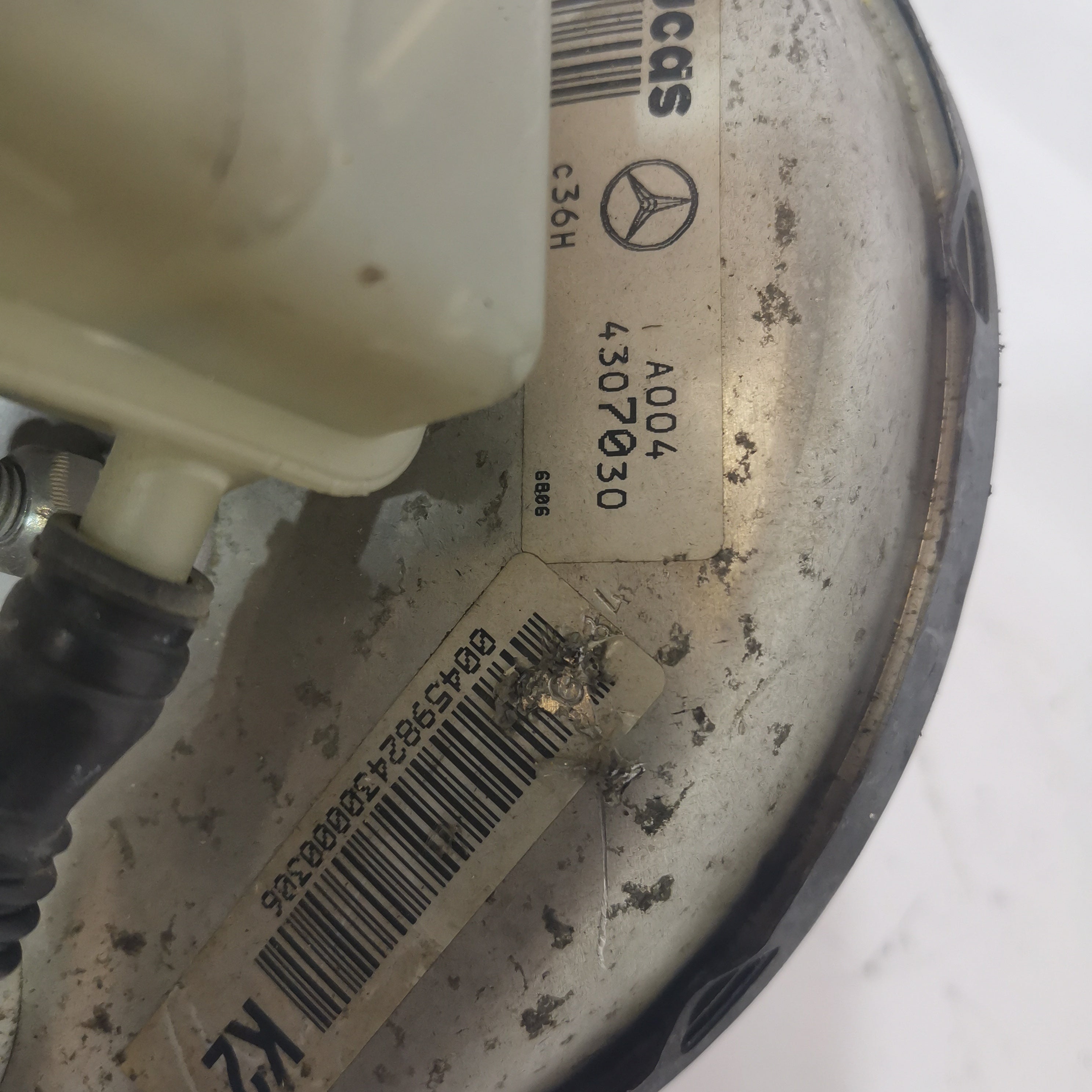 brake servo Mercedes A-Class 160 diesel year: 1997-2005 part number: A0044307030 (sf5p4)