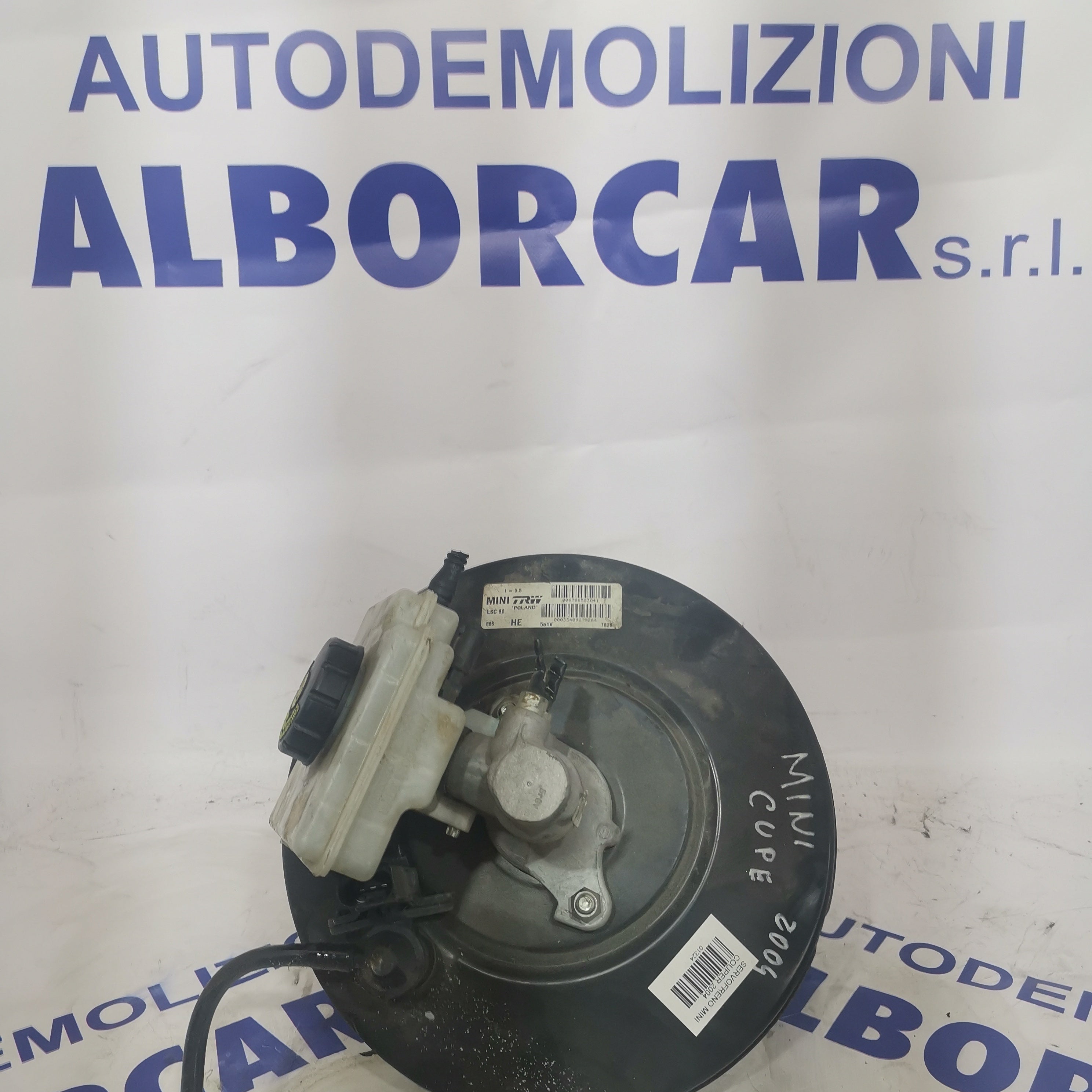 brake servo mini cooper diesel 2004 with code: 006786583041 (sf5p4)