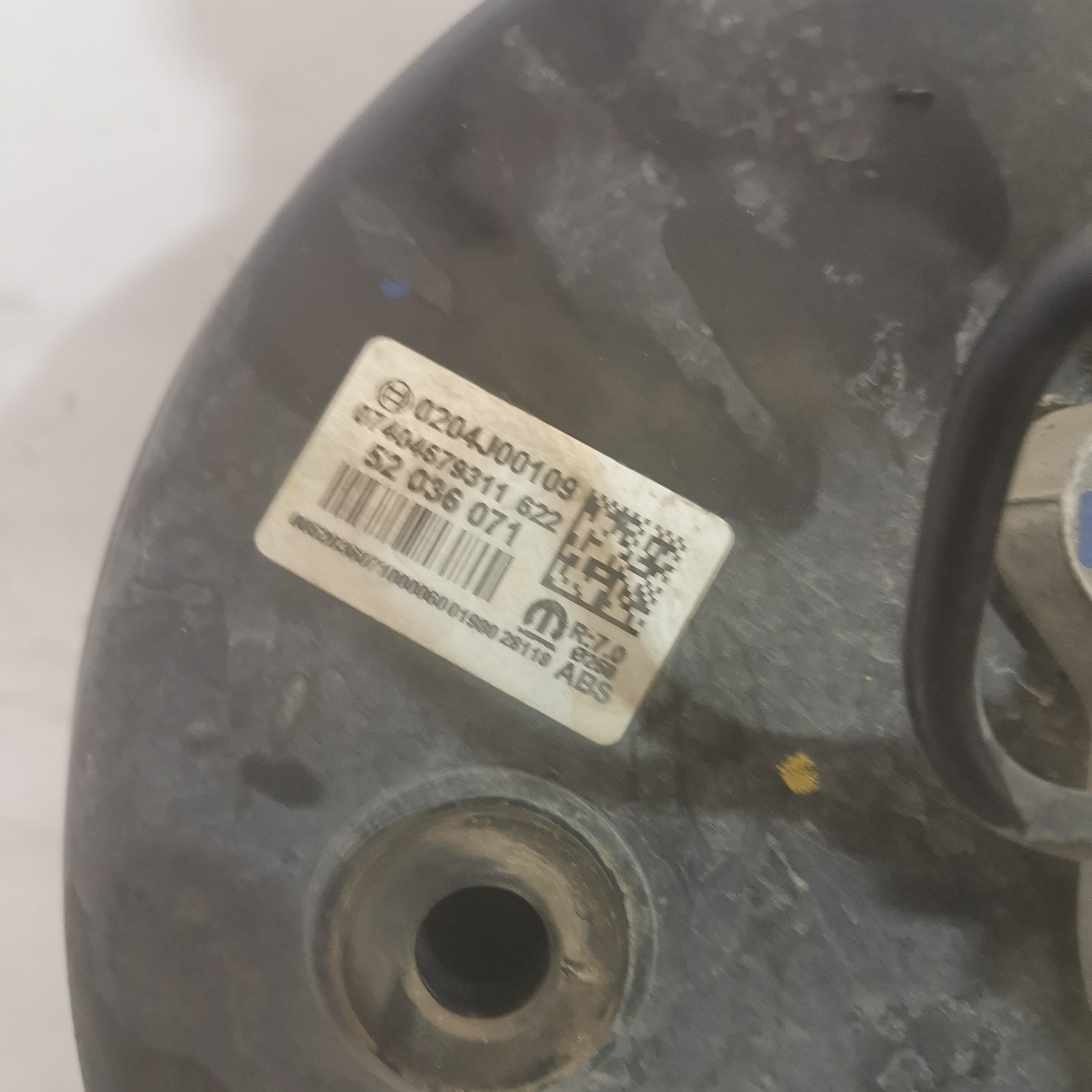 brake servo Fiat Tipo 2019 1.4 Petrol code: 52036071 (sf5p4)