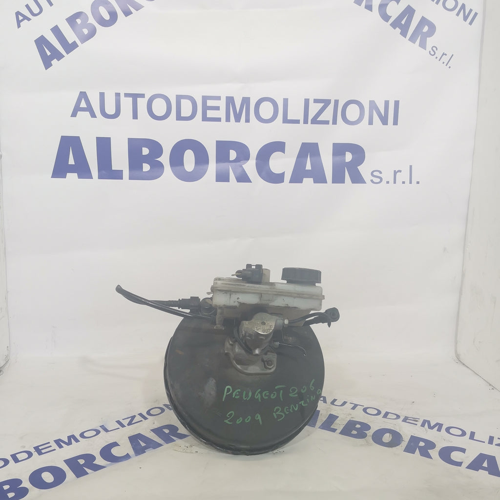 brake booster peugeot 206 year: 1998-2009 displacement: 1.4 HDI code: 9650368080 (sf5p4)