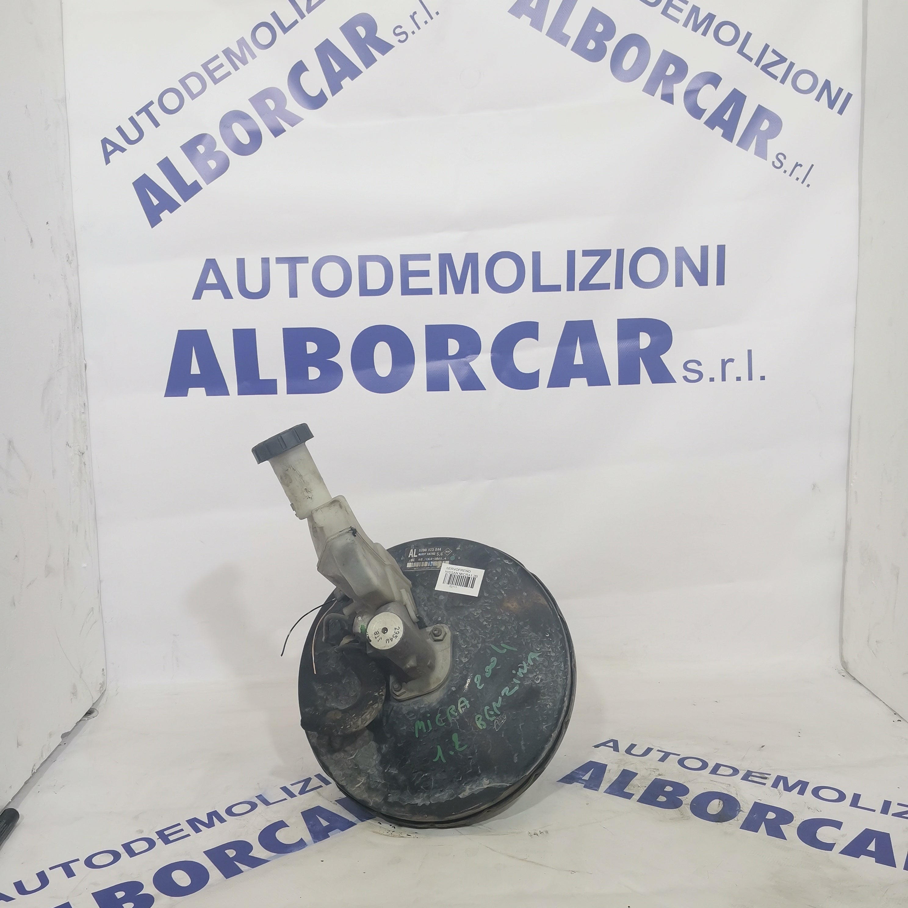 Brake booster Nissan Micra 1.2B 16V year: 2002-2010 code: 8200123844 (sf5p4)
