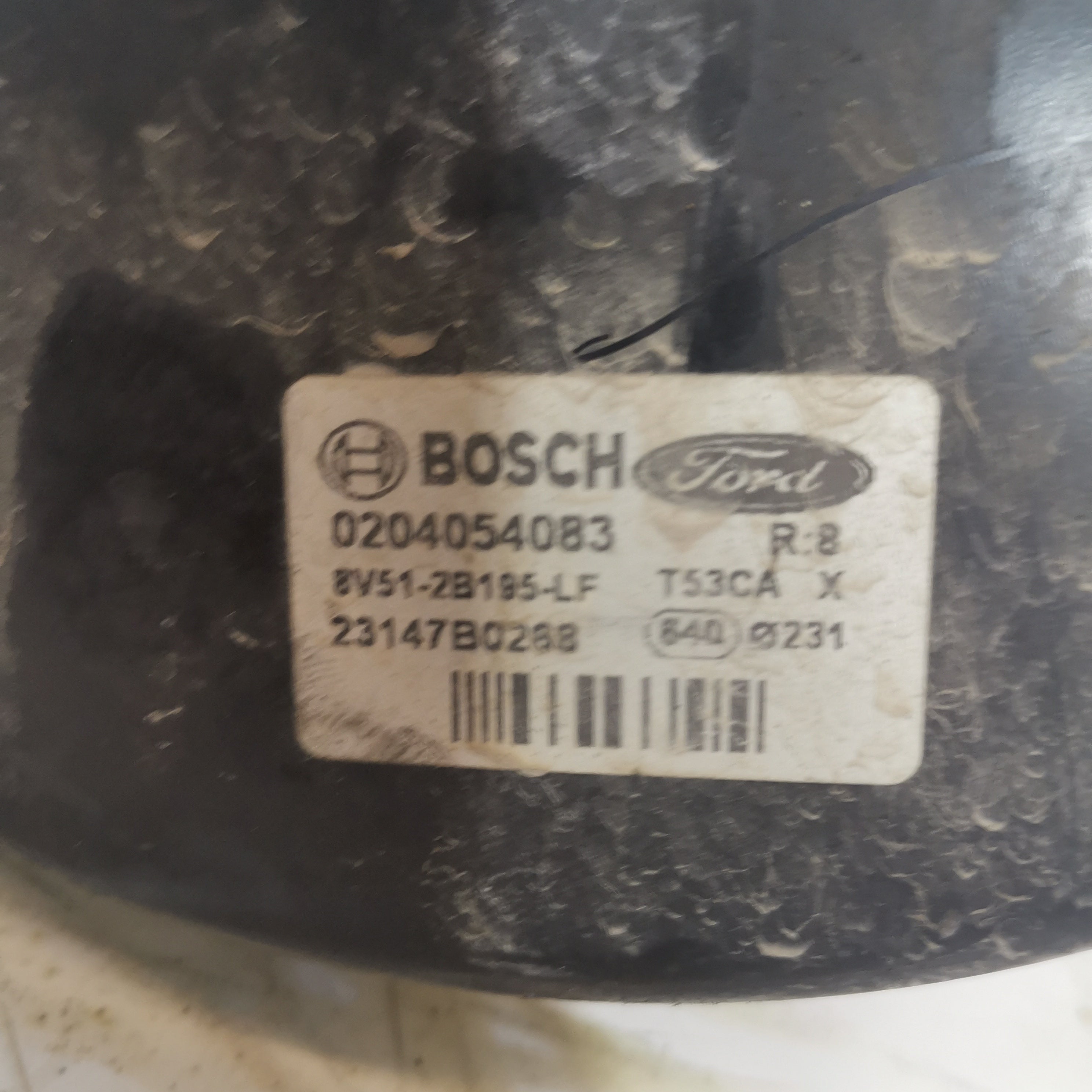 brake booster Ford Fiesta 1.4TDCI year: 2010-2015 Diesel with code: 0204054083 (sf5p4)