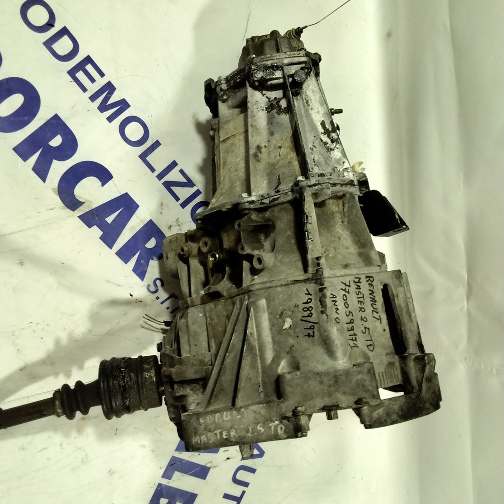 Gearbox Renault Master 2.5 TD year: (1989/1997) code: 7700599171 (sf2)