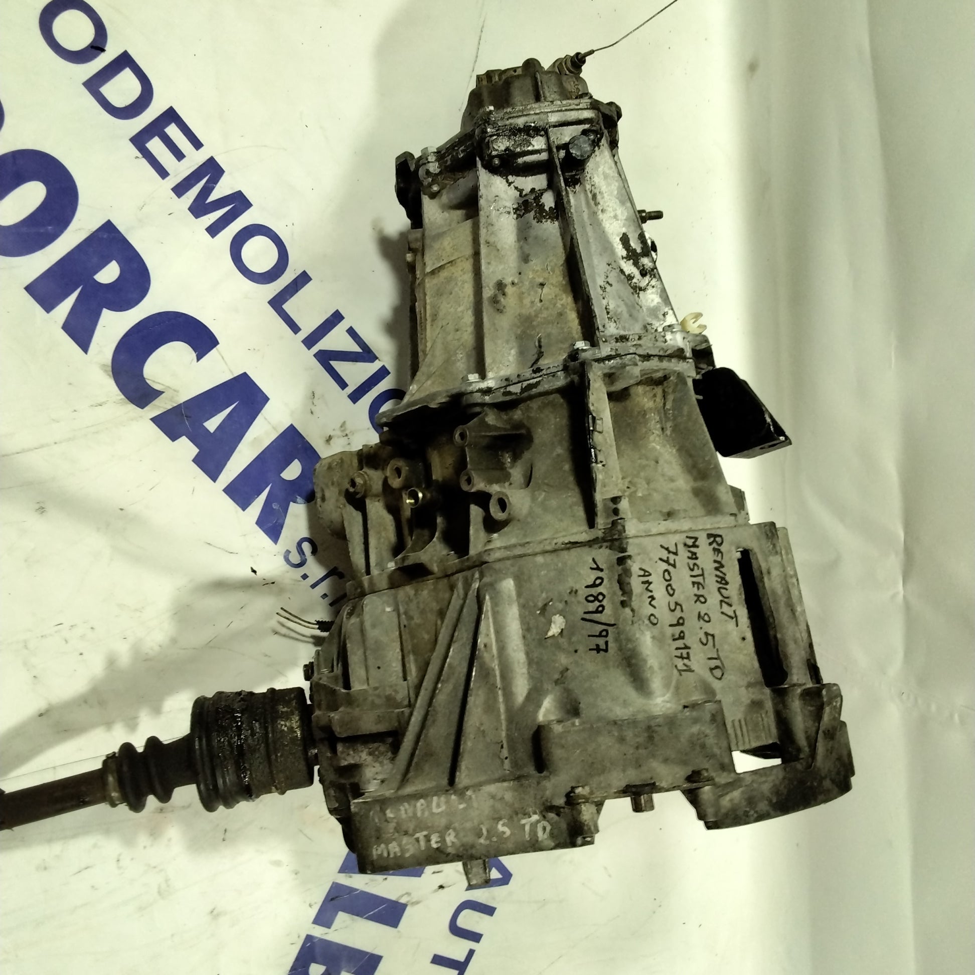 Gearbox Renault Master 2.5 TD year: (1989/1997) code: 7700599171 (sf2)