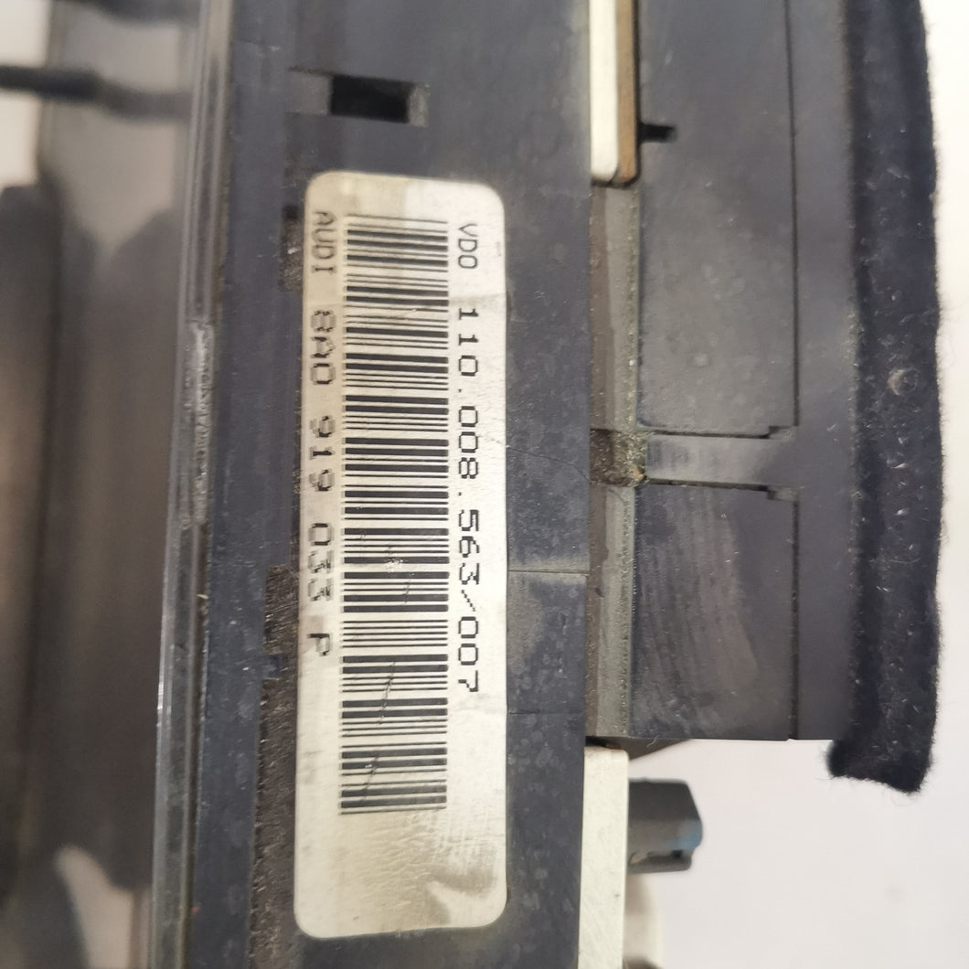 quadro strumenti/contachilometri/veglia audi 80 anno:1990-1999 codice:8AO919033 (sf7p2)