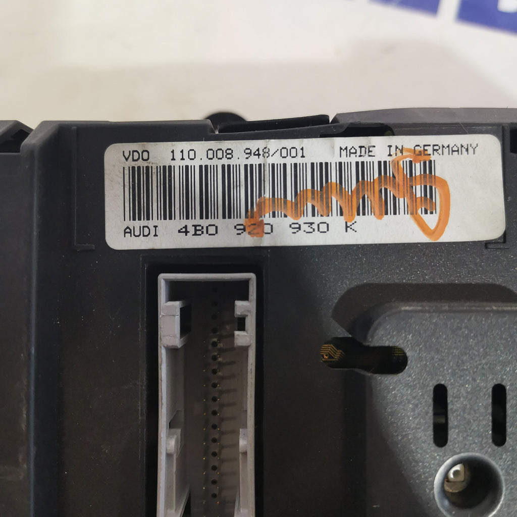 instrument cluster/odometer/gauge Audi A6 year: 2003-2006 code: 4BO920930K (sf7p2)