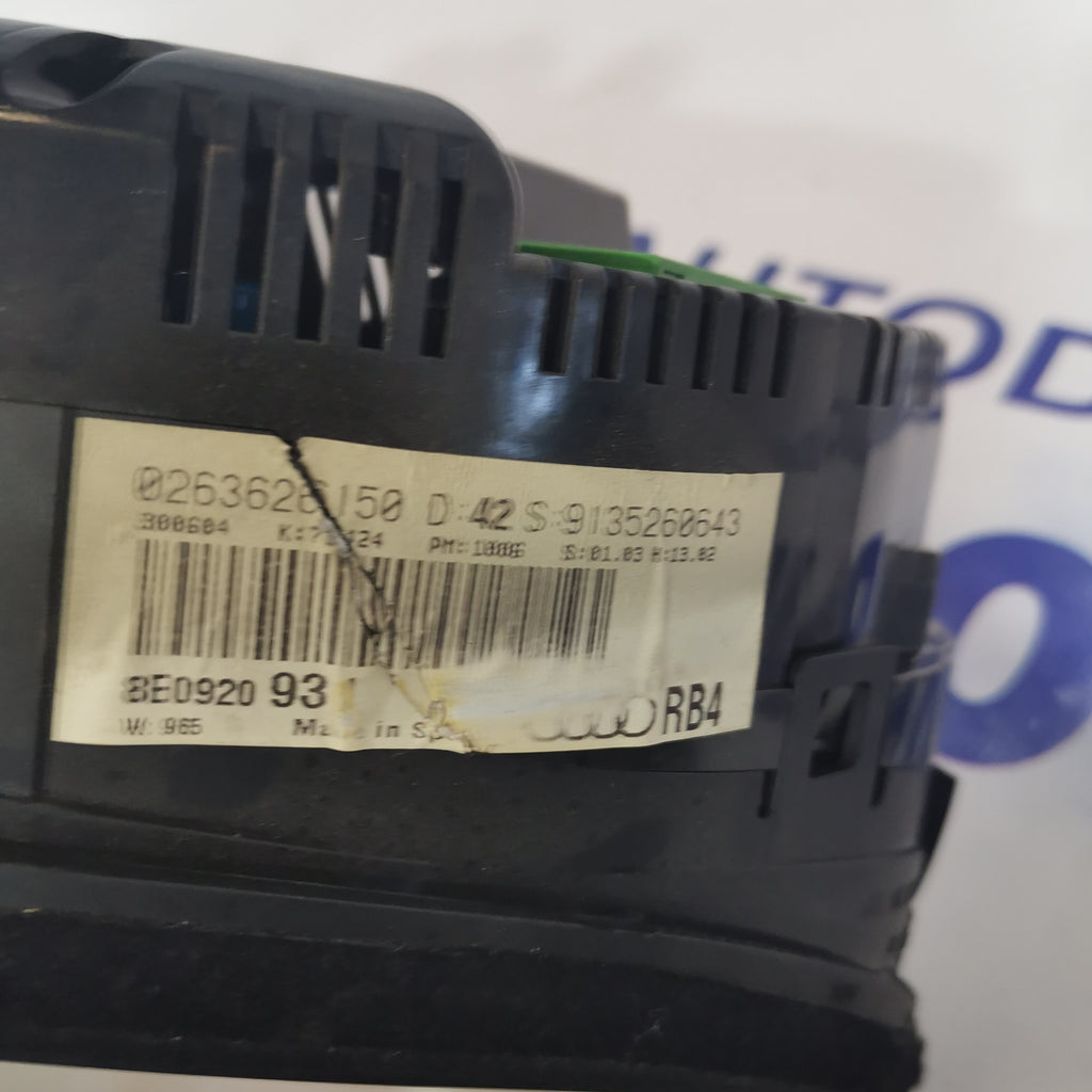 instrument cluster/odometer/gauge Audi A4 year: 2004 code: 0263626150/0263626020 (sf7p2)