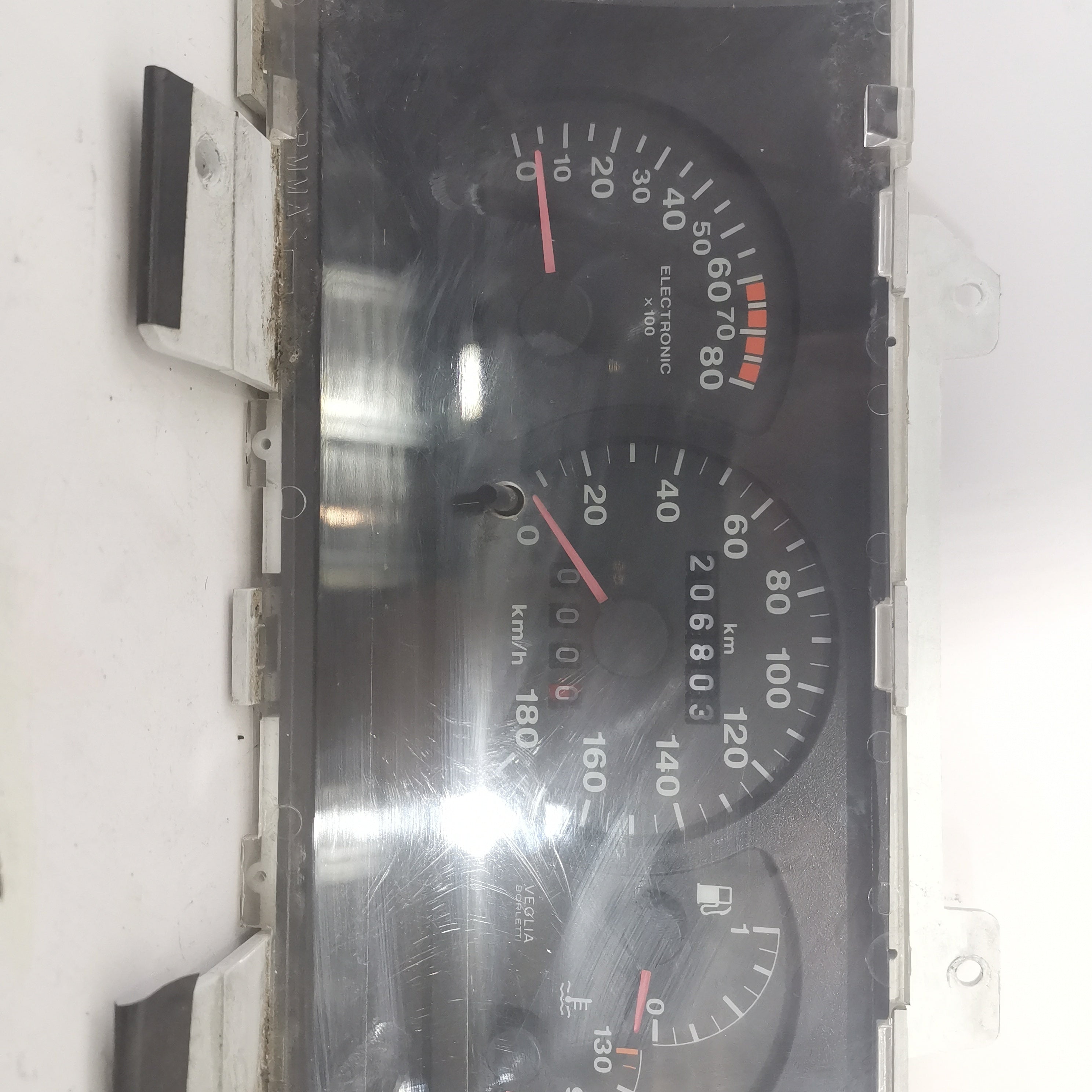 instrument cluster/odometer/gauge year: Fiat 500 1988-1999 part number: 6061180020 (sf7p2)
