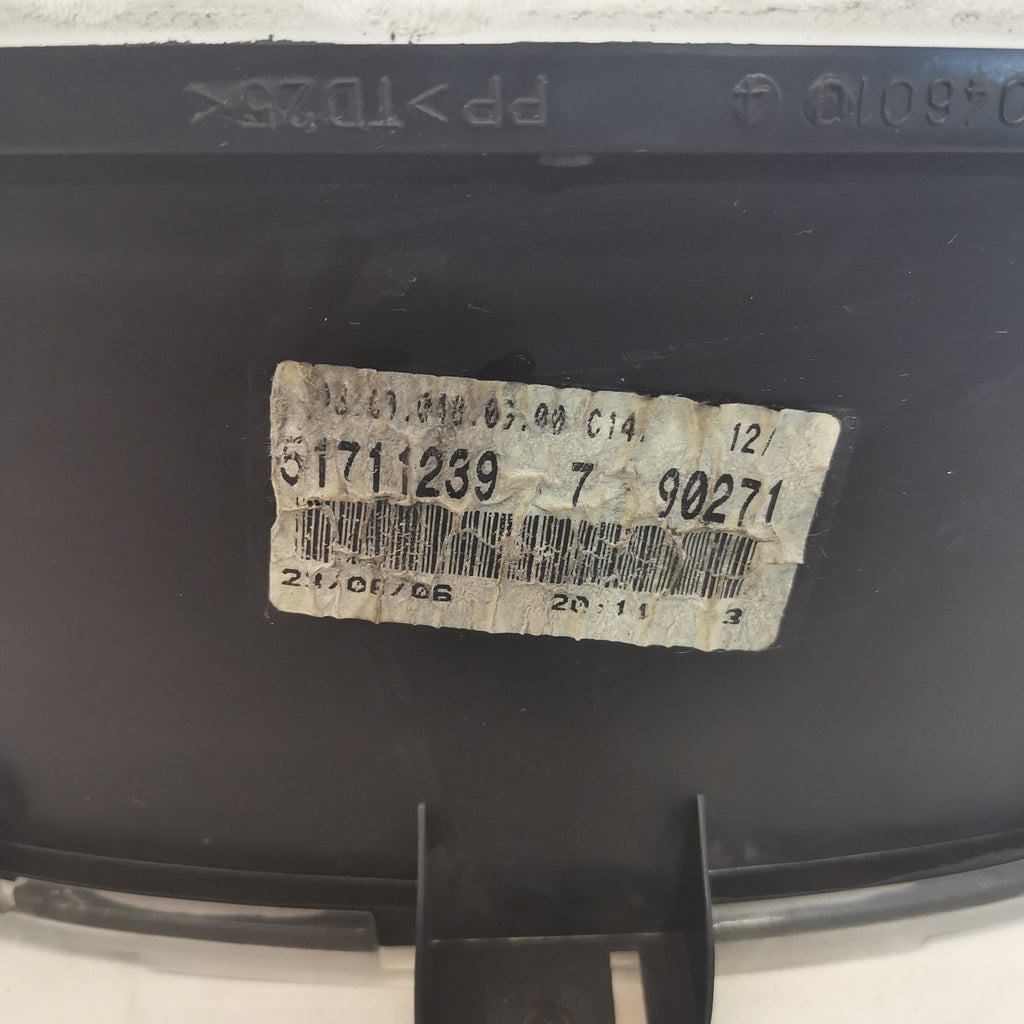 instrument cluster/odometer/gauge Fiat Panda year: 1997-2013 code: 51711239 (sf7p2)