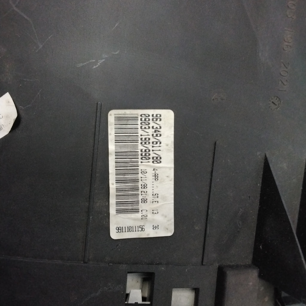 quadro strumenti/contachilometri/ veglia peugeot 206 anno: 1999 codice: 9634961180