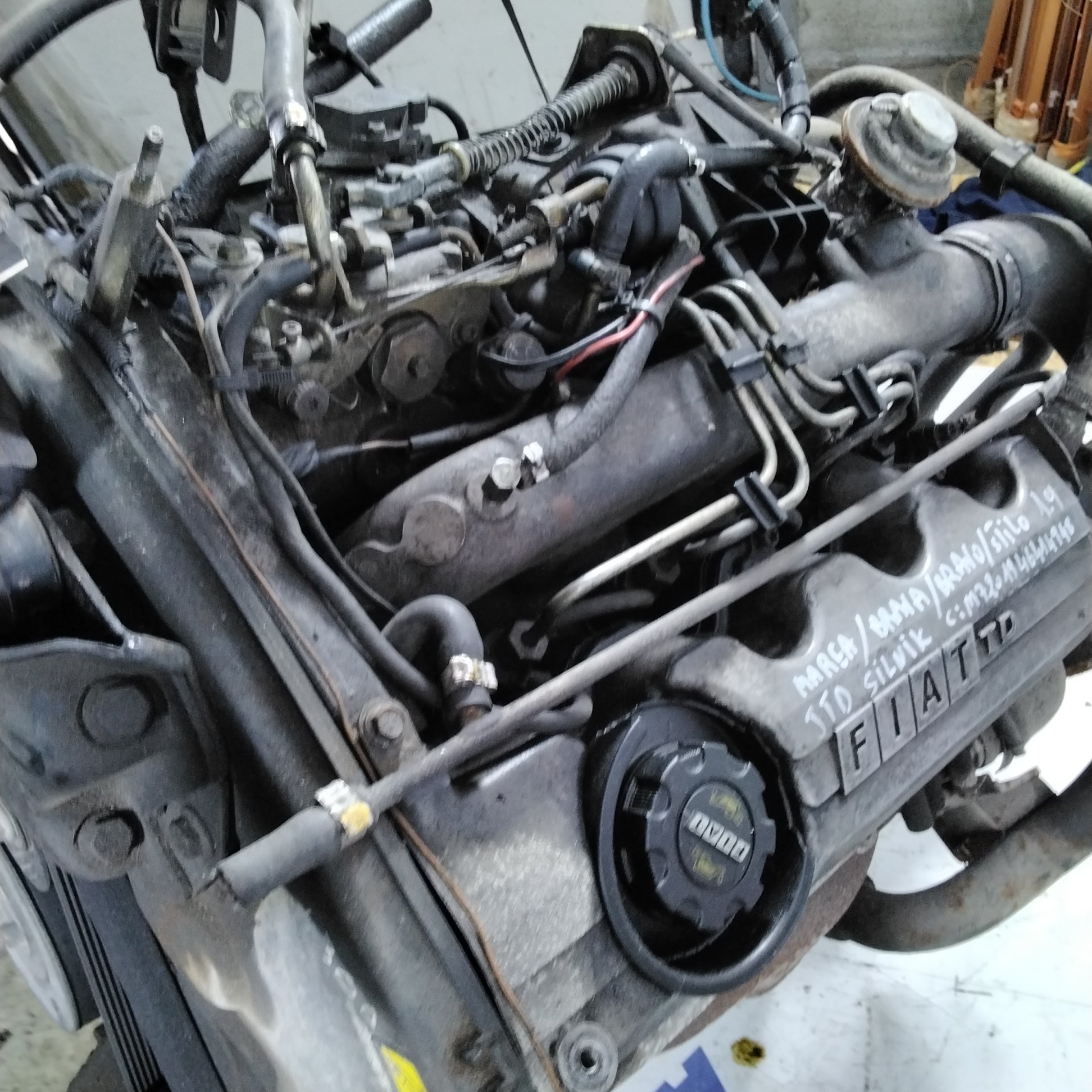 Fiat Marea/Bravo/Brava/Stilo 1.9 TD Silink engine, year 1998, code: M7201946414948 (sf1p2)