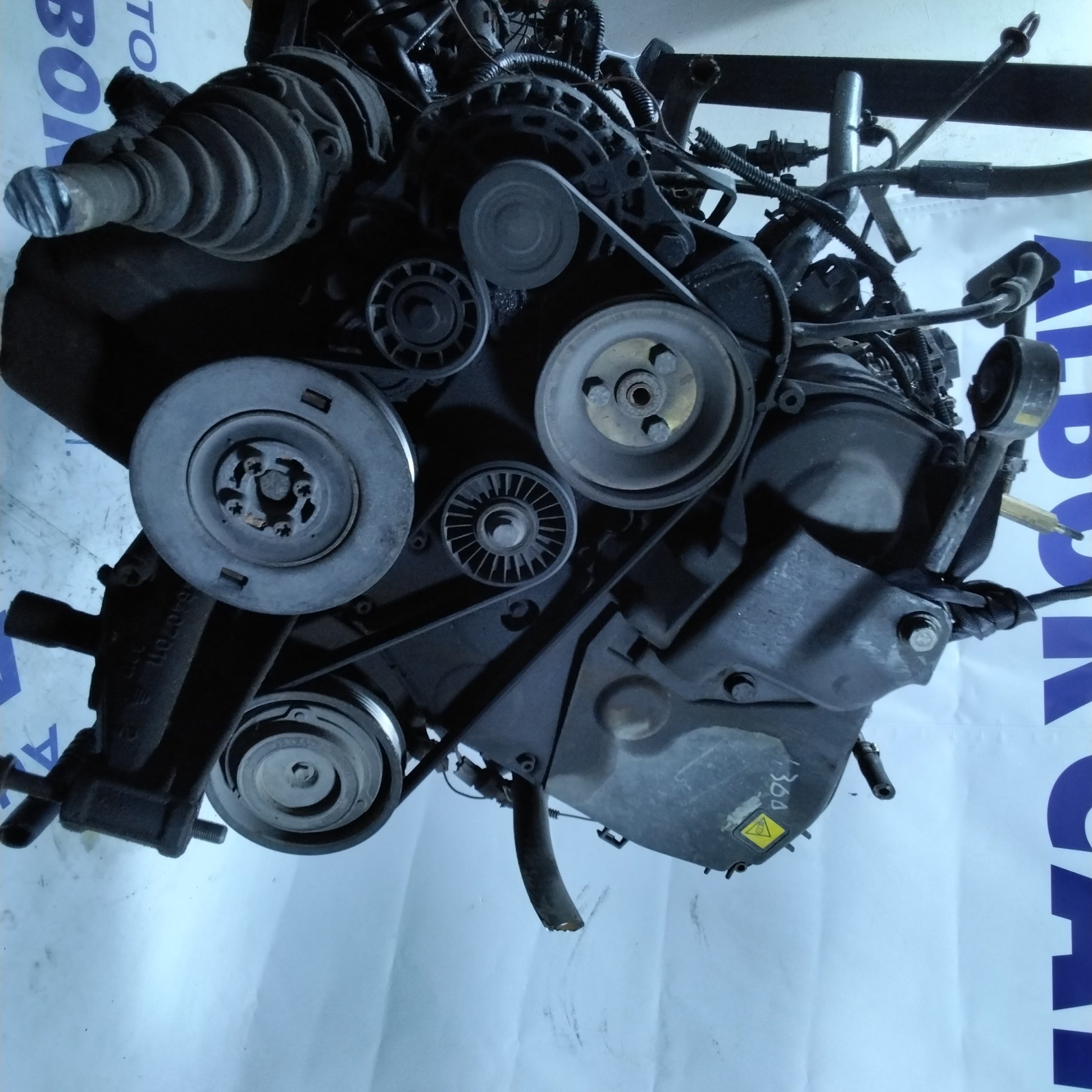 Fiat Marea/Bravo/Brava/Stilo 1.9 TD Silink engine, year 1998, code: M7201946414948 (sf1p2)