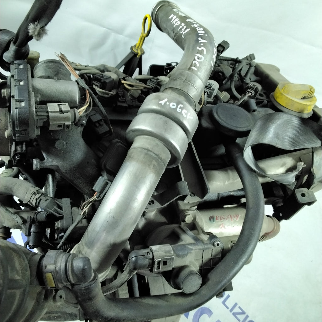 Motore renault scenic /nissan QASHQAI 1.5 DCI 103CV anno 2004/09 codice: K9KP732 (sf1p3)