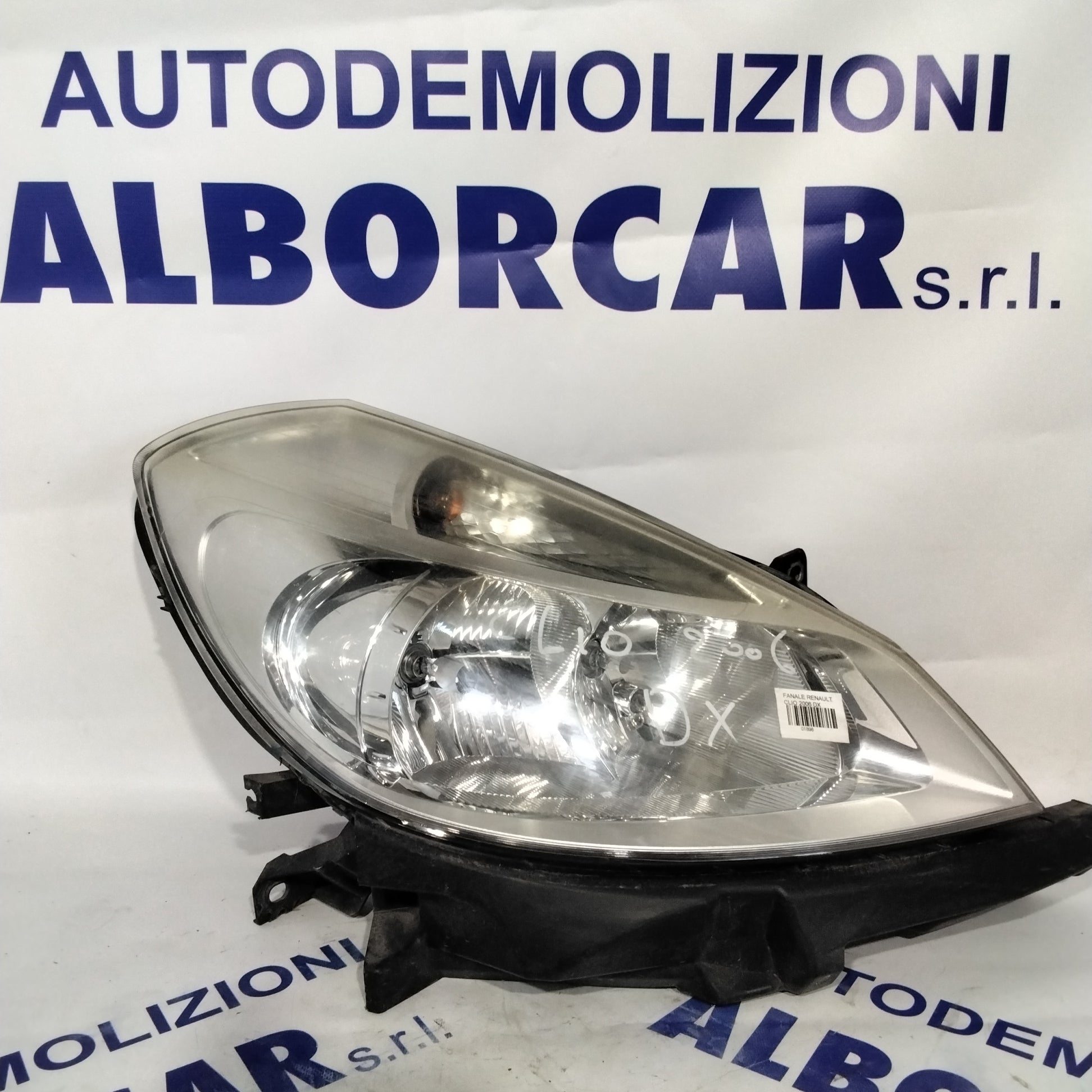 Right headlight Renault Clio year 2006 code: 89033819(sf8p4)