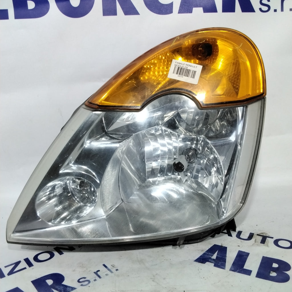 Renault Modus right headlight year 2005 code: 8200540238 (sf8p4)