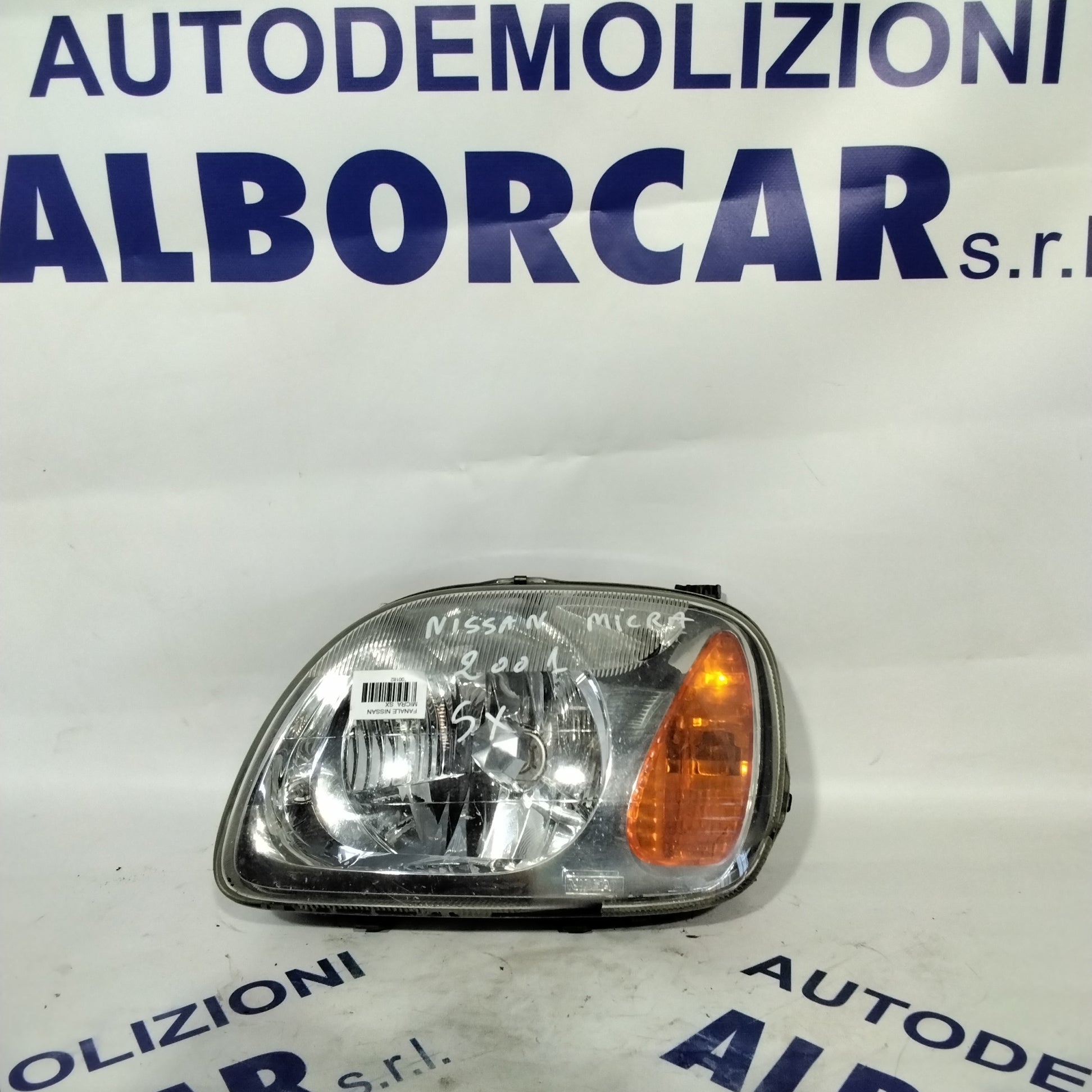 Nissan Micra left headlight year 2001 code: 89004679 (sf8p4)