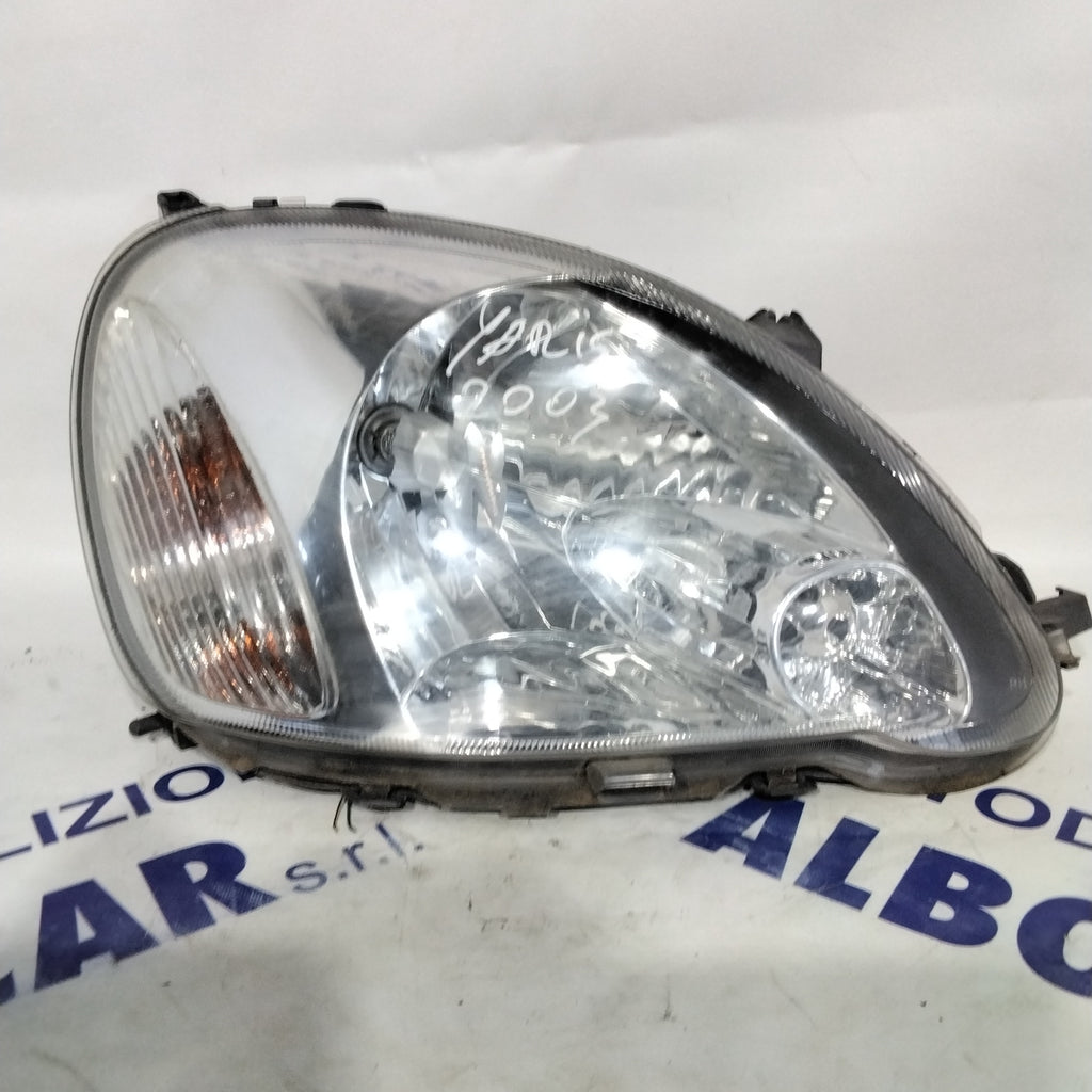 Faro fanale toyota yaris destro anno 2003 codice: 0821211F5R (sf8p4)