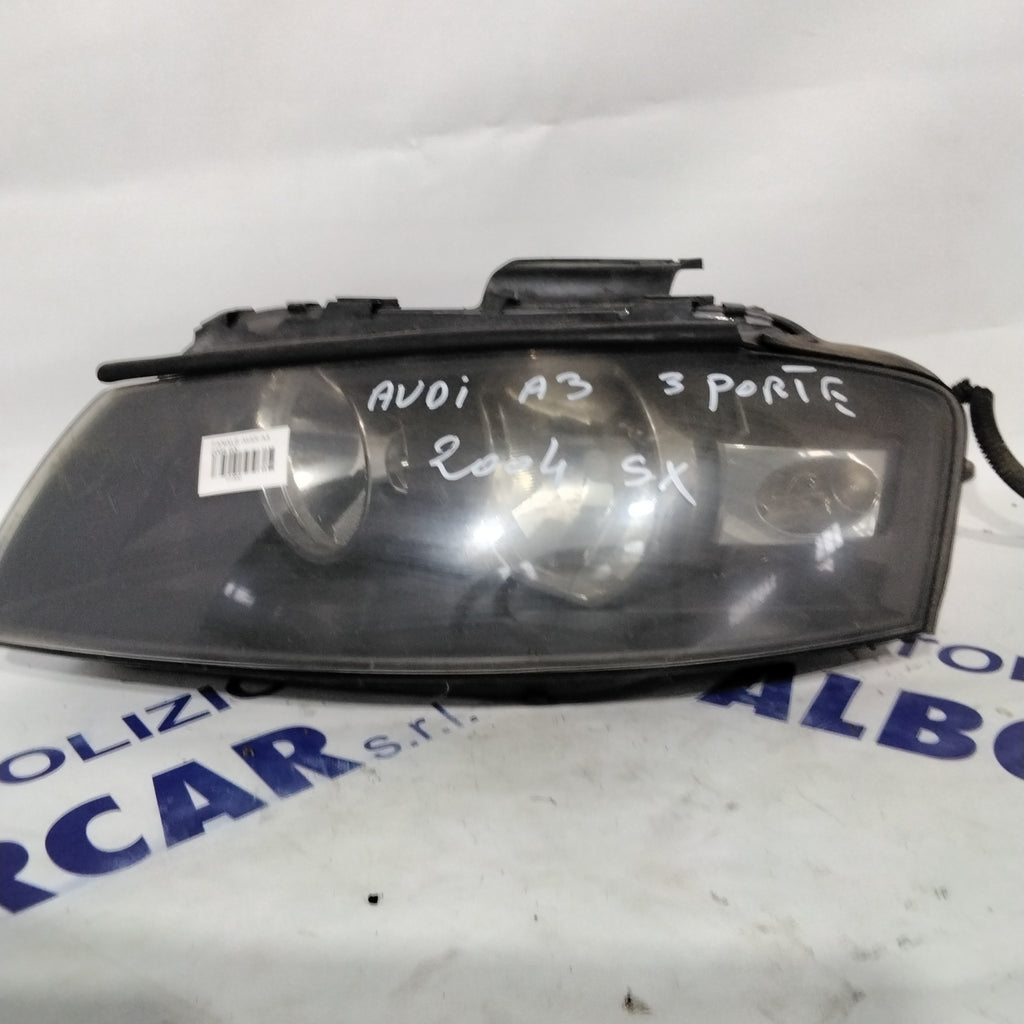 Audi A3 left headlamp, 2004, code: 0301206201 (sf8p5)