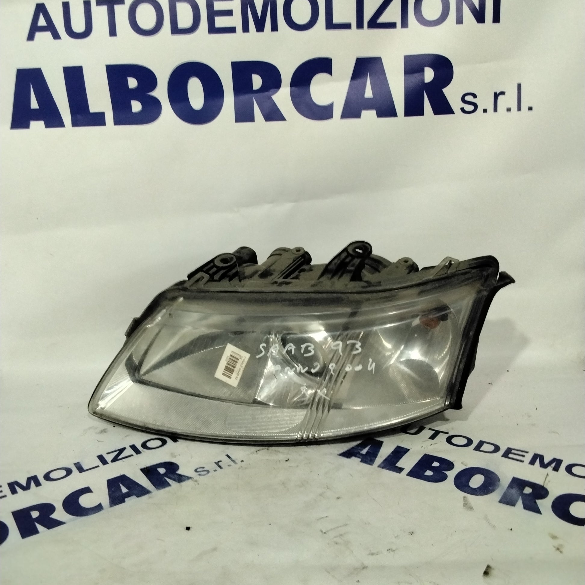 Faro fanale saab 93 anno 2004 codice: 155819LI (sf8p4)