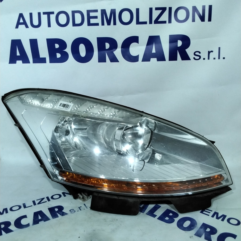Headlight Citroen C4 Grand Picasso right side year 2008 code: 16298200 (sf8p4)