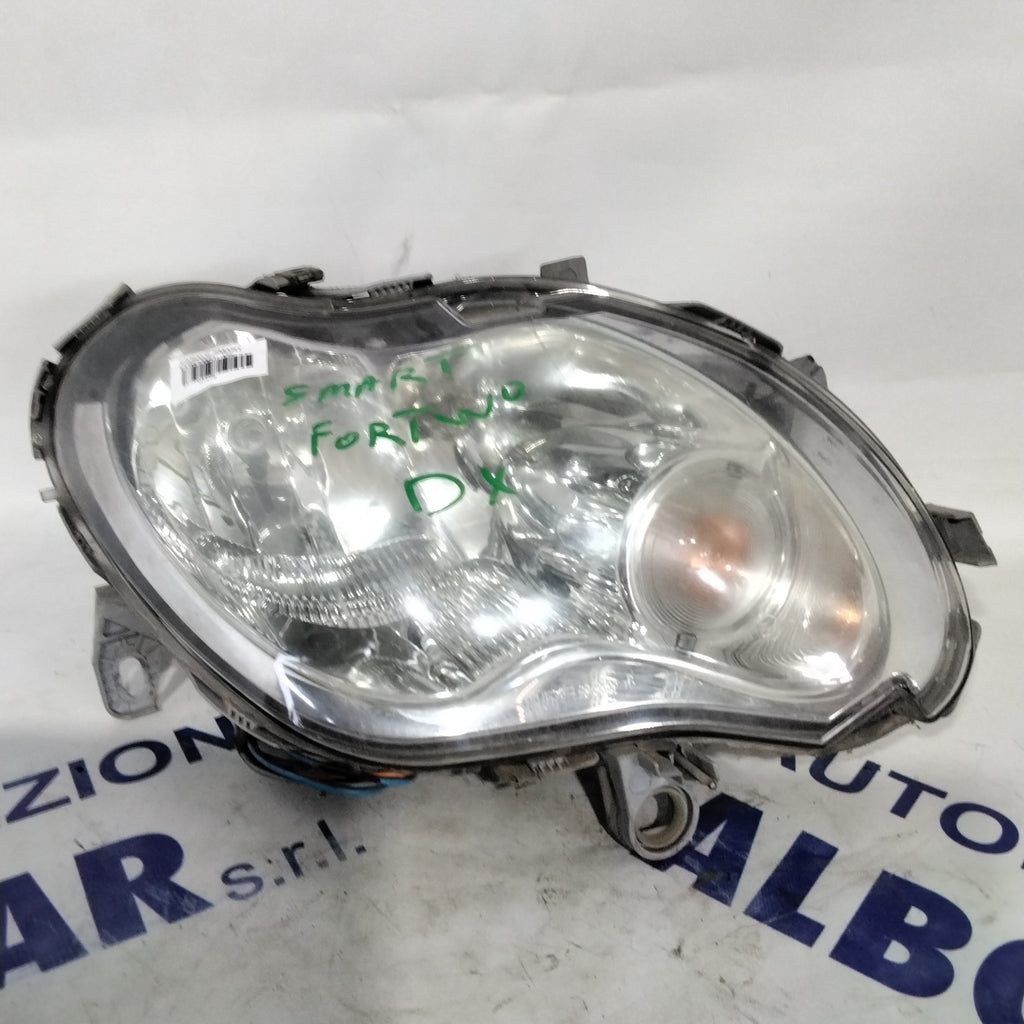 Faro fanale smart fortwo destro anno 2002 (sf8p4)
