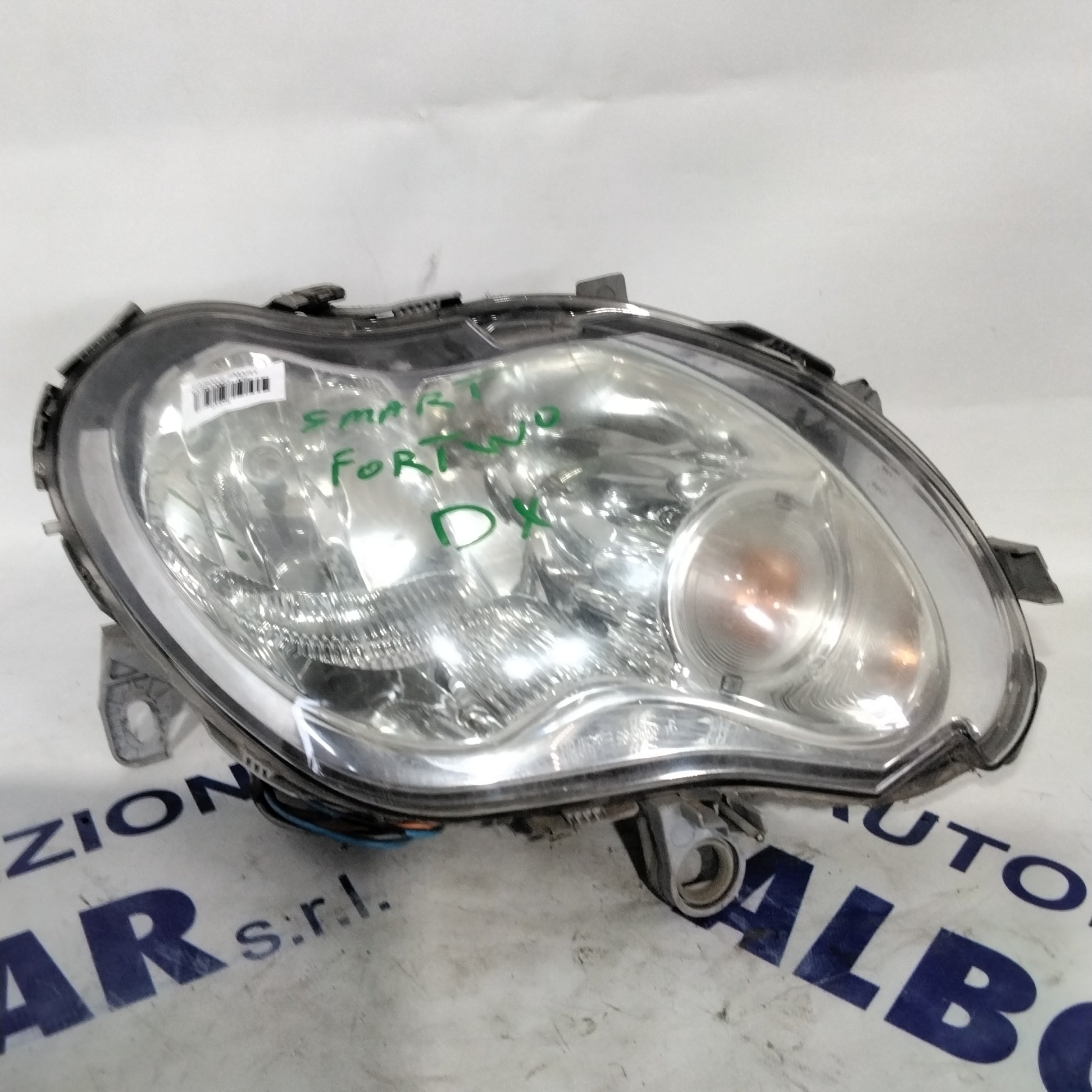 Faro fanale smart fortwo destro anno 2002 (sf8p4)