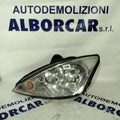 Ford Focus left headlight, year 2001, code: 0374D (sf8p3)