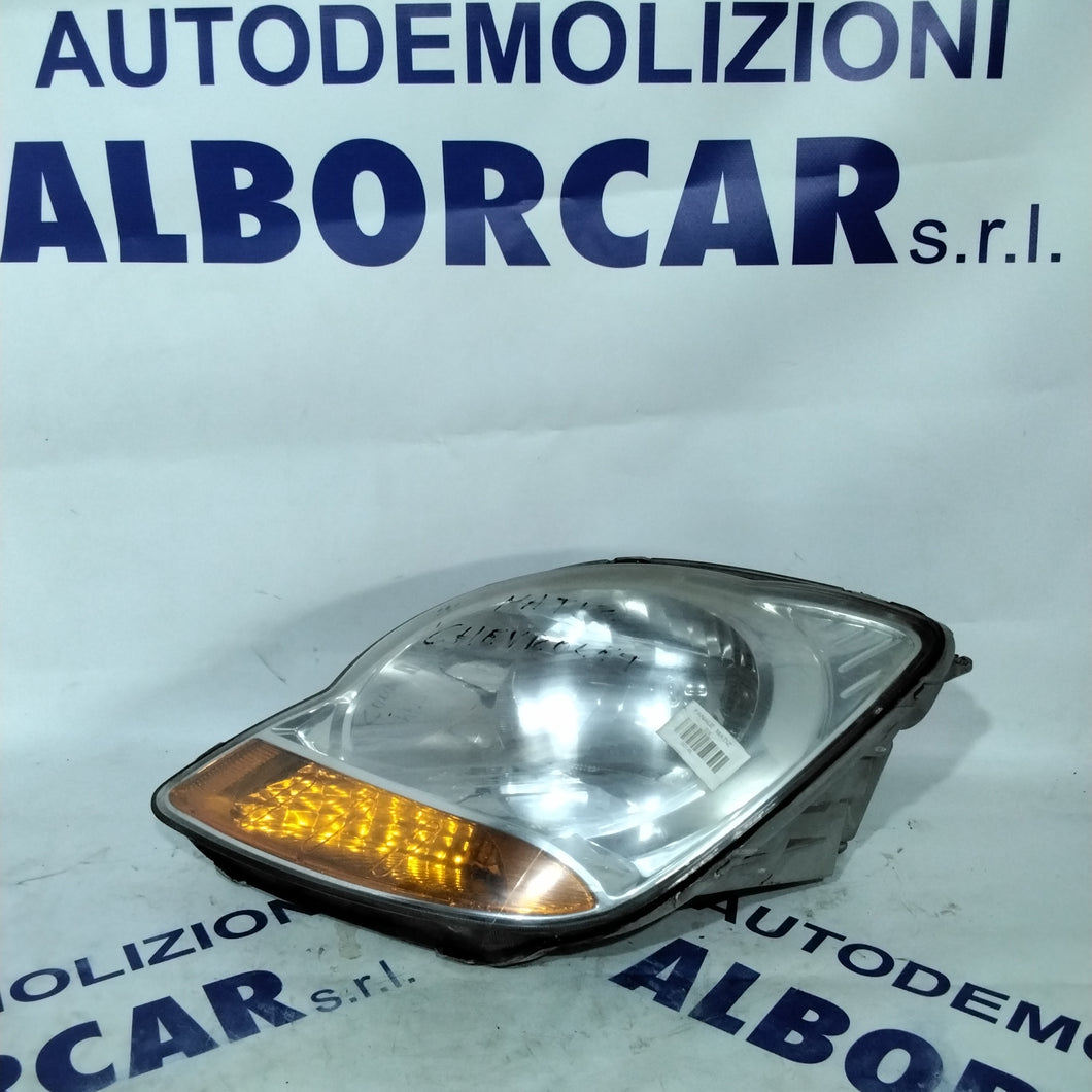 Faro fanale chevrolet matiz sinistro anno 2002 (sf8p5)