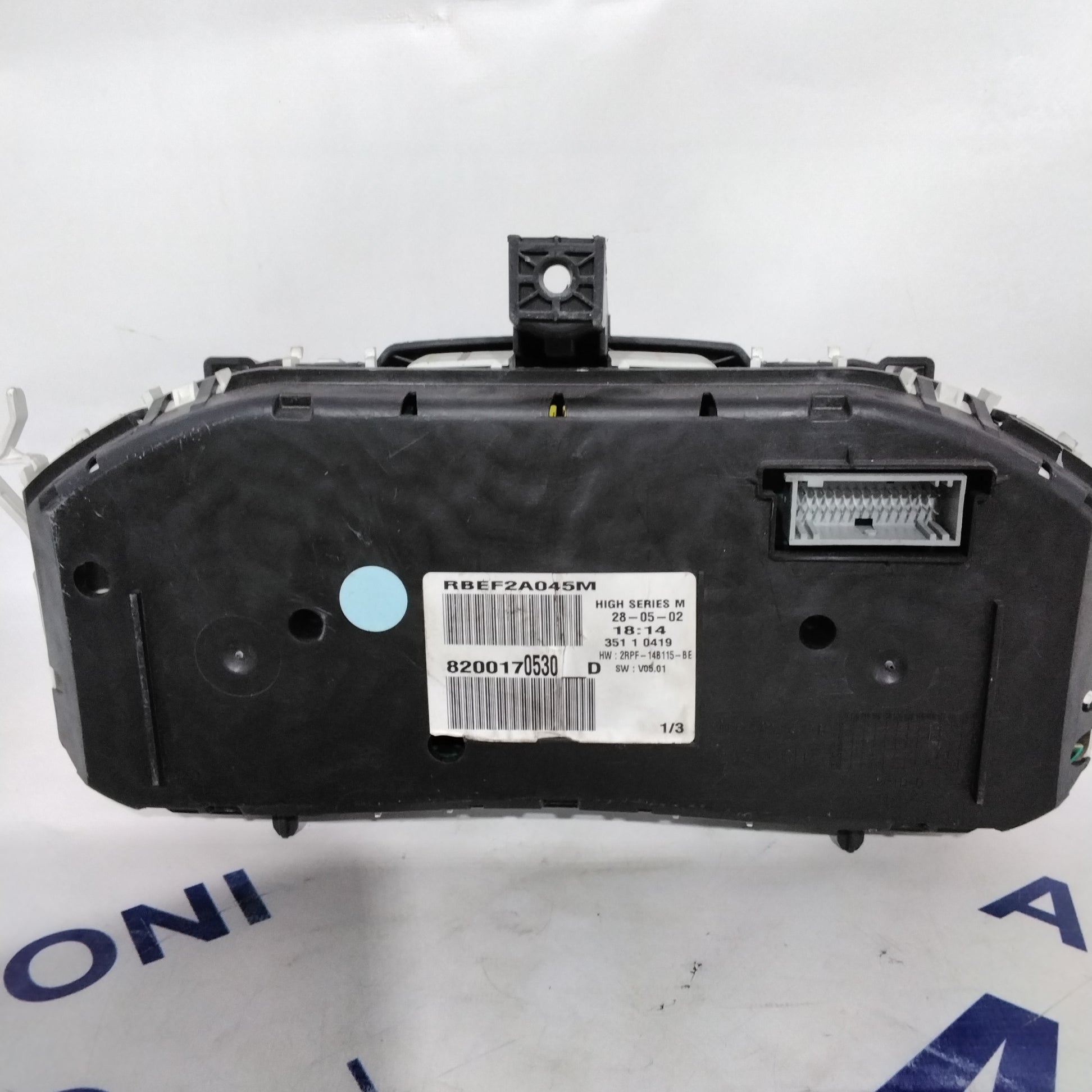 quadro strumenti/contachilometri renault megane anno 2004 codice:8200170530/8200306552/8200364015