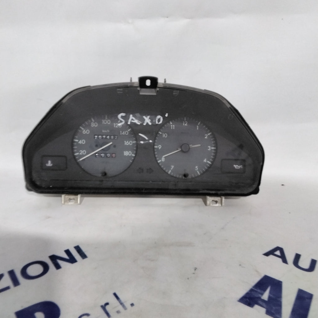 Quadro strumenti/contachilometri /veglia citroen saxo anno 2001 codice: 9624877580